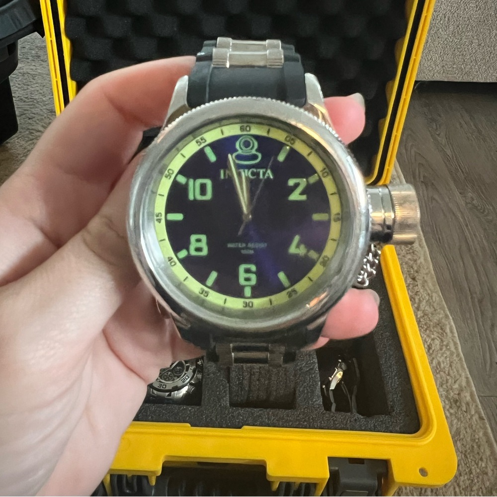 Invicta glow watch